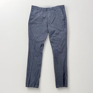 Bonobos Pants Mens 31x32 Slim Fit Marzotto Wool Dress Trouser Italy Tailored